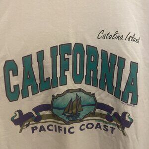 Catalina California Pacific Coast T Shirt 2X Made In USA